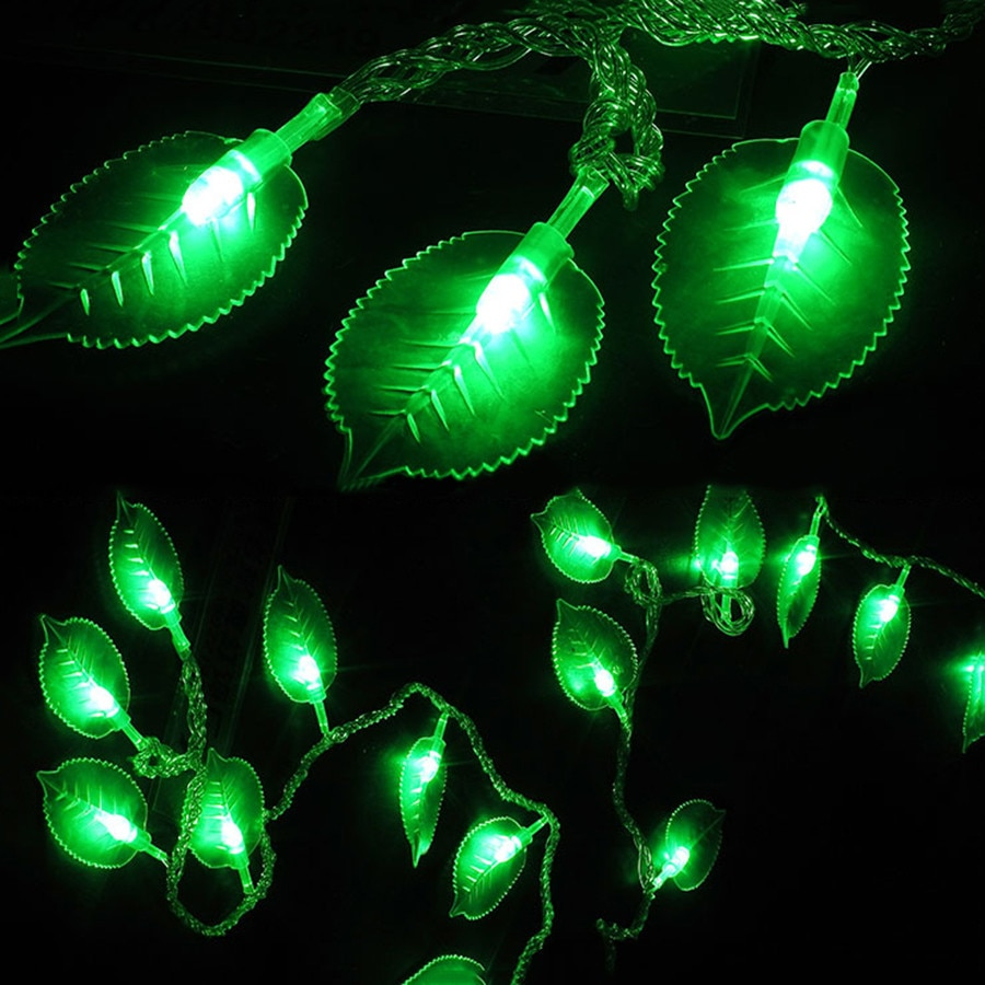 Tree Leaf Design Waterproof LED Fairy Lights